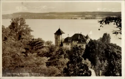 Ak Überlingen am Bodensee, Überlingen Bodensee, Seeblick, Deutsches Reich
