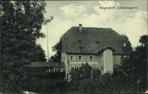 Ak Höglwörth Anger im Rupertiwinkel Oberbayern, Teilansicht