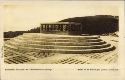 Ak Hartmannswiller Hartmannsweiler Elsass Haut Rhin, Hartmannswillerkopf, Hartmannsweilerkopf, Mo