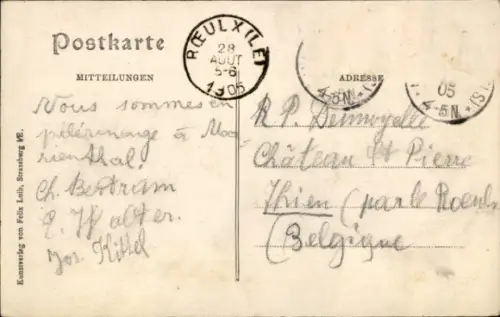 Ak Marienthal Haguenau Bas-Rhin, Kloster