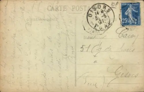 Ak Le Tronquay Eure, Mädchenschule