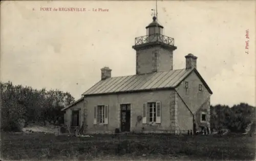 CPA Regnéville-sur-Mer Manche, Le Phare