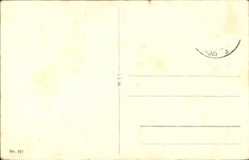 Künstler Ak Ehrlich, Doris, Glückwunsch Neujahr, Zwerge, Engel, Uhr