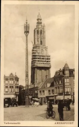 Ak Amersfoort Utrecht Niederlande, Varkensmarkt