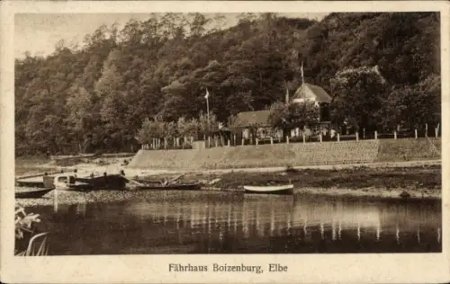 Ak Boizenburg an der Elbe, Fährhaus