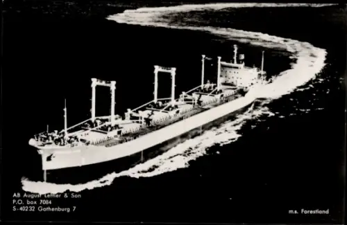 Ak Svenska Amerika Linien, MS Forestland