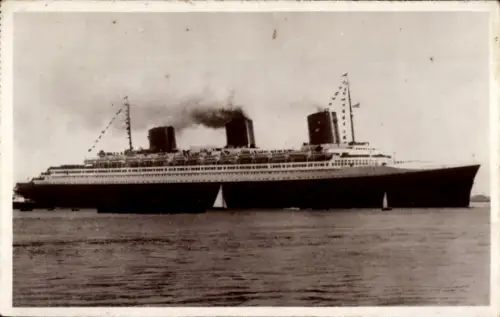 Ak CGT Dampfer Normandie, Kreuzfahrtschiff