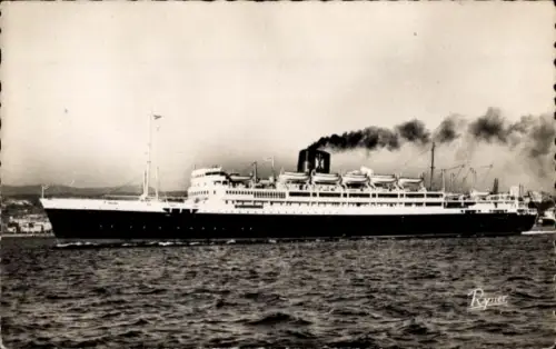 Ak Dampfer Provence, CGT, French Line