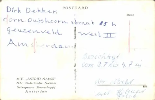 Ak Tanker, MT Astrid Naess