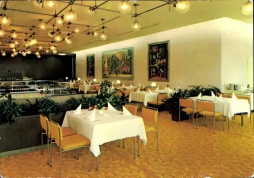 Ak Berlin Mitte, Palast der Republik, Linden-Restaurant