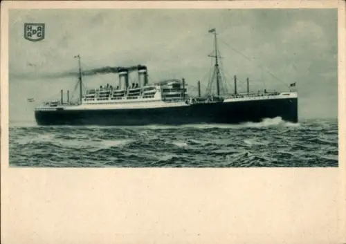Ak Dampfer der Hamburg Amerika Linie, HAPAG