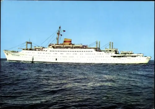 Ak FDGB Urlauberschiff MS Völkerfreundschaft