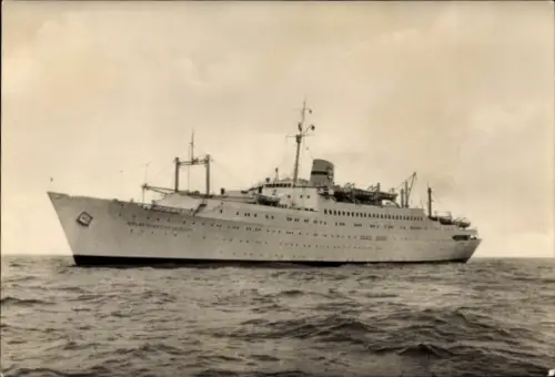 Ak FDGB Urlauberschiff Völkerfreundschaft