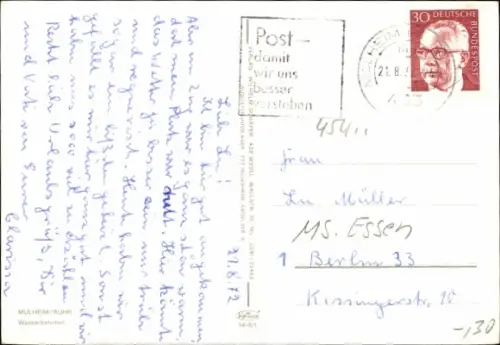 Ak Mülheim an der Ruhr, MS Essen