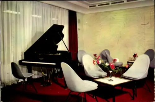 Ak CGT Dampfer SS France, Musiksalon