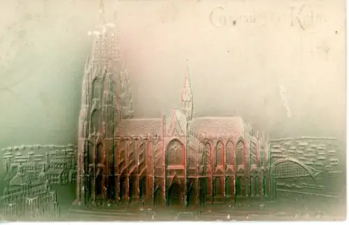 Relief Ak Köln am Rhein, Dom