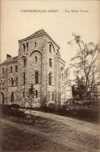 PC Farnborough Hampshire England, Abbey, West Tower