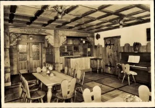 Ak Kressbronn am Bodensee, Weinkellerei und Weinstuben zur Kapelle, Kapellenstube