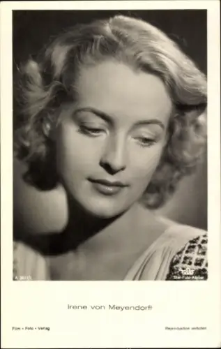 Ak Schauspielerin Irene von Meyendorff, Portrait