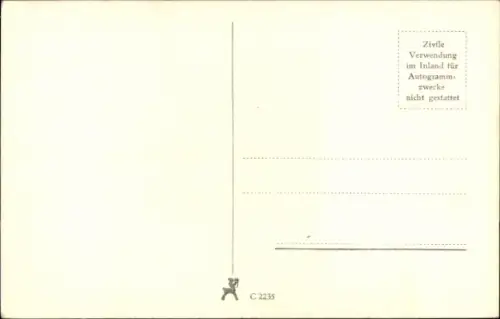 Ak Schauspieler Will Quadflieg, Portrait