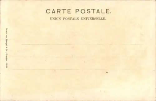 Ak Tanger Marokko, Moschee des Aissaouiers, Palmen, Stadtansicht, Abenddämmerung