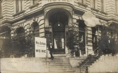 Foto Ak Wien 6 Mariahilf, Wein- und Bierhaus Heinrich Schauer, Millöckergasse 6