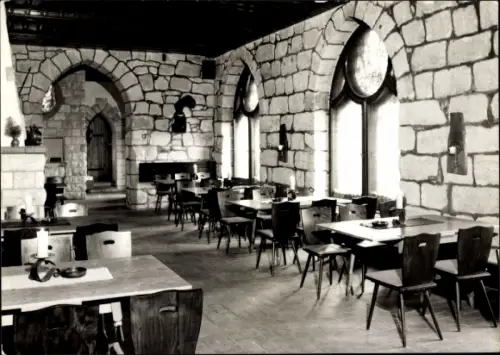 Ak Oybin in Sachsen, Berg Oybin, Rittersaal