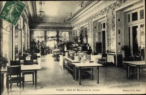 Ak Vichy Allier, Salle du Restaurant du Casino