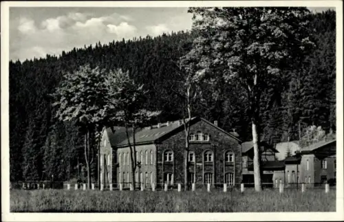 Ak Breitenhof Kriebstein, Erholungsheim der Firma Kübler und Niethammer