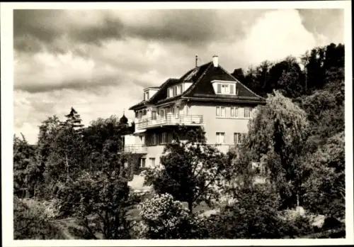 Ak Herrenberg in Württemberg, Pfarrhaus und Schwesternschule