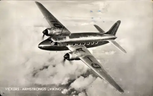 Ak Verkehrsflugzeug Vickers-Armstrongs Viking