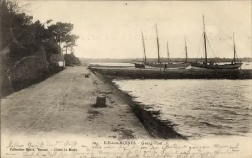 Ak Île aux Moines Morbihan, Grand Pont