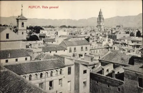 Ak Murcia Stadt Spanien, Vista general