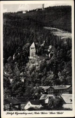 Ak Elgersburg in Thüringen, Schloss, Hohe Warte