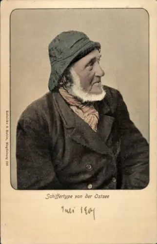 Ak Schiffertype von der Ostseee
