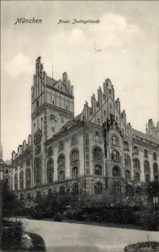 Ak München, Neues Justizgebäude