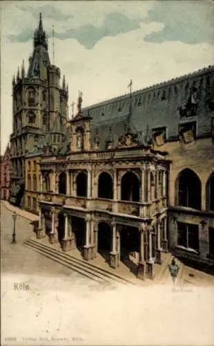 Ak Köln am Rhein, Rathaus
