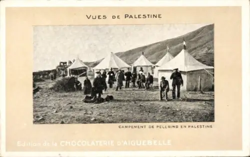 Ak Palästina, Pilgerlager