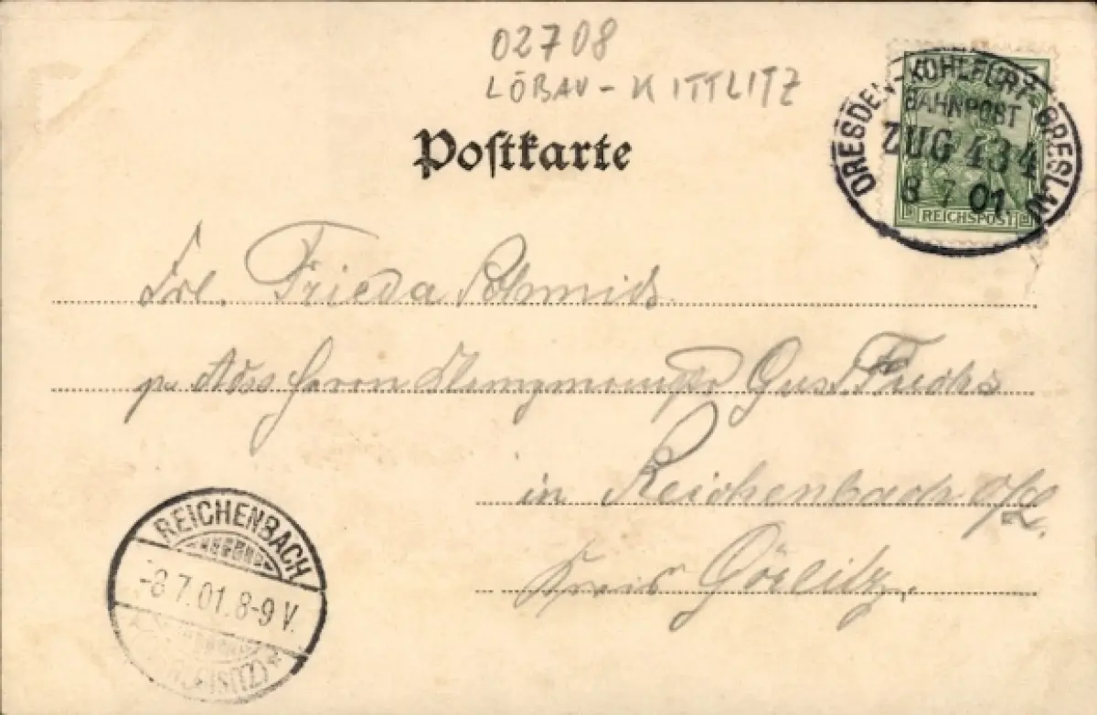 Ak Löbau Kittlitz Sachsen, Gruß.. | Ansichtskarten günstig