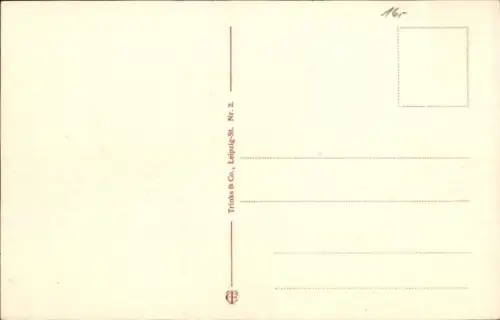 Ak Hainichen Sachsen, Rathaus mit Gellertplatz, Park
