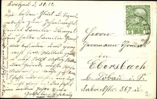 Ak Chrastava Kratzau Region Reichenberg, Panorama