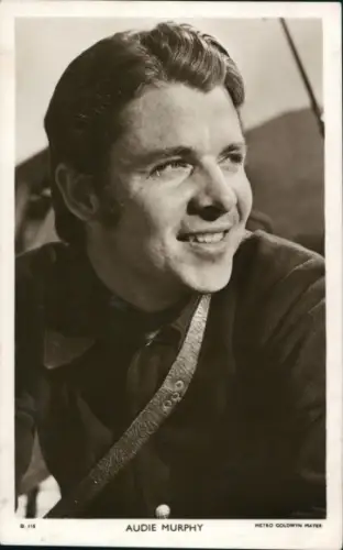 Ak Schauspieler Audie Murphy, Portrait