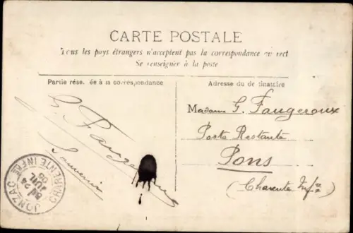 Ak Schauspielerin E. de Vere, Portrait