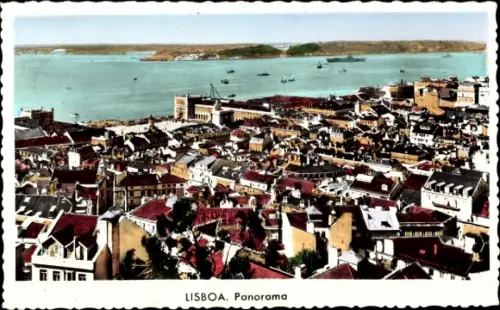 Ak Lisboa Lissabon Portugal, Panorama