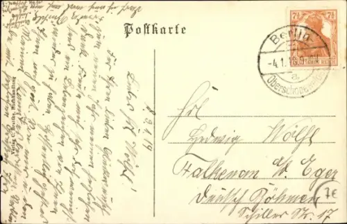 Ak Berlin Köpenick Oberschöneweide, Antoniuskirche