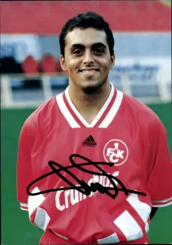 Autogrammkarte Fußballer Karaca Cem, 1. FC Kaiserslautern, Autogramm