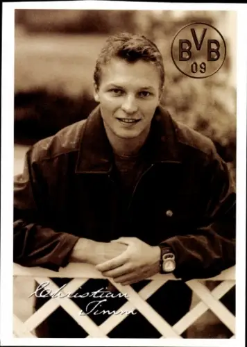 Autogrammkarte Fußballer Christian Timm, Borussia Dortmund / BVB 09