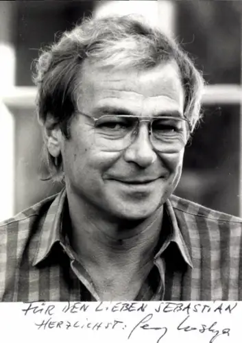 Ak Radiomoderator Georg Kostya, Portrait, Autogramm