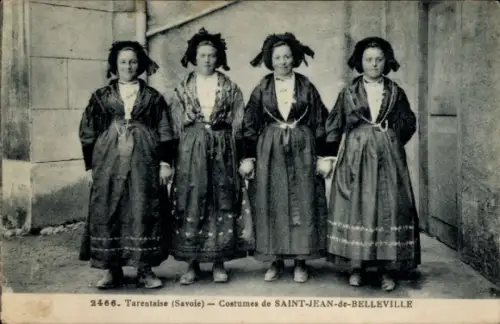 CPA Tarentaise Savoire, Costumes de Saint-Jean-de-Belleville