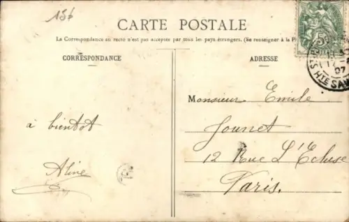 Ak Haute Savoie, Menschen in Volkstrachten